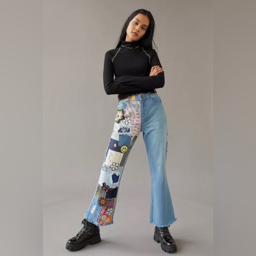 NWT BDG High-Waisted Flare Jean - Indigo Craft